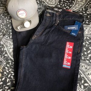 Old Navy Straight Cut Jeans 33x30